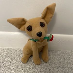 Yo Quiero Taco Bell Think I'm in Love Chihuahua plush vintage